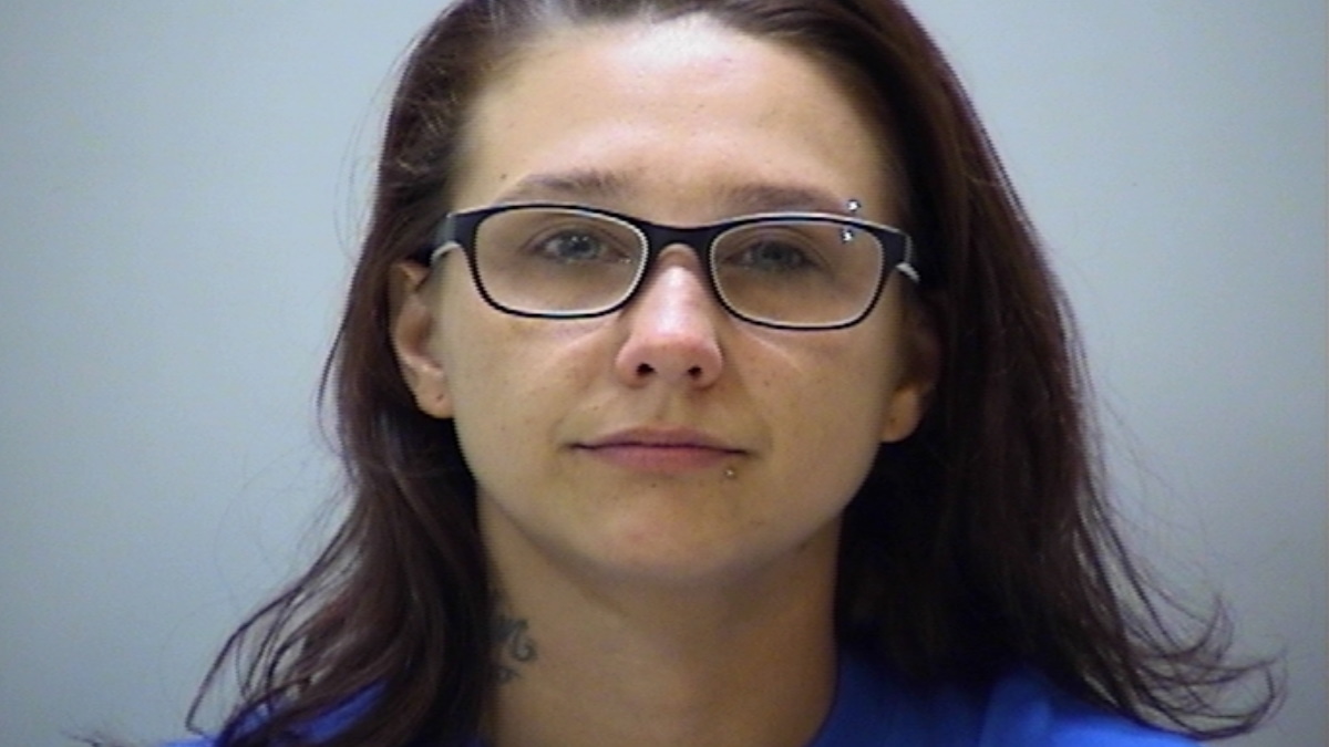 Woman charged with stealing $12.84 worth of nail care products from Walmart.